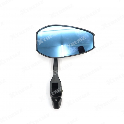 Xtremz Napoleon Mirror For Universal Bikes - Black Color