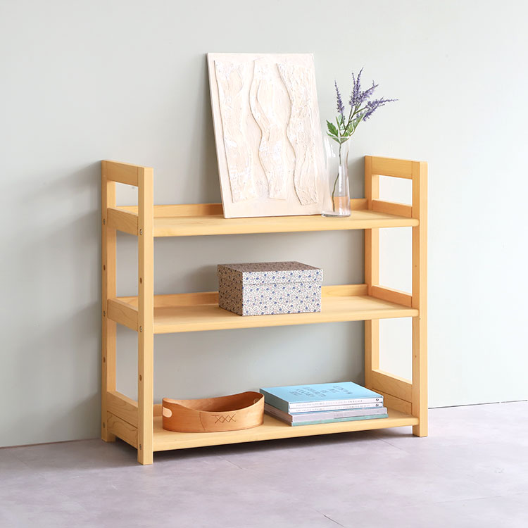 オープンラック ハーフ 80｜家具とリビング収納の専門店キシル