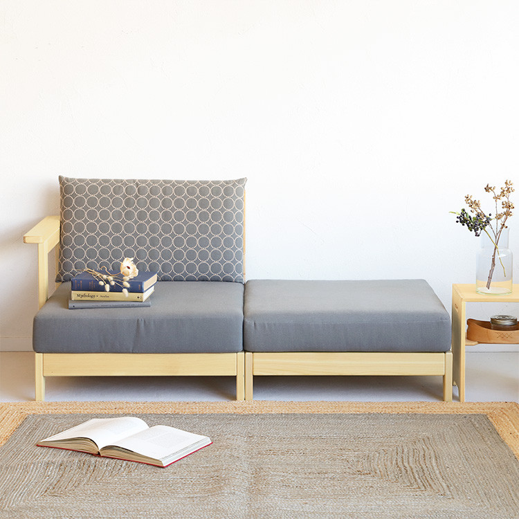 オットマン S1.4 mina perhonen｜家具とソファの専門店キシル