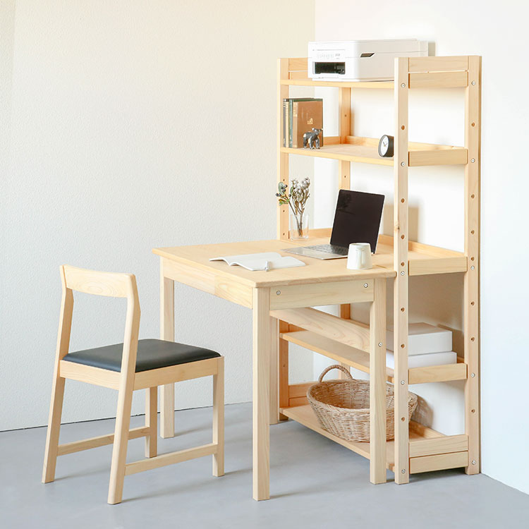 国産無垢材を使ったシンプルな学習机｜家具と学習机の専門店キシル