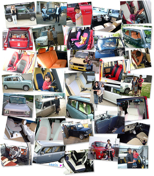 lapin chocolat ラパン ラパンショコラ|シートカバーのユアブランド