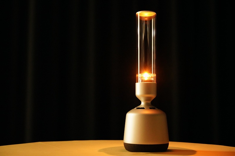 間接照明+ハイレゾスピーカー グラスサウンドスピーカー「LSPX-S2