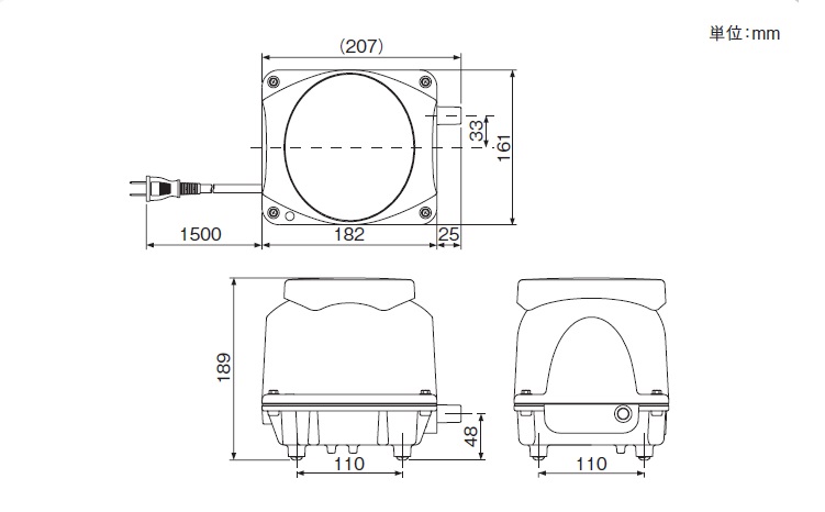 フジクリーン EcoMAC-100 浄化槽用ブロワー・機材の専門店 YOU－shop.net