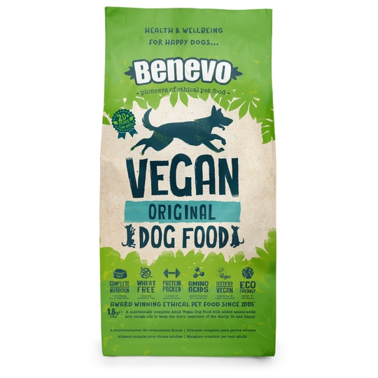 Benevo オリジナルドッグフード 1.8kg Vegan Shop 妖精の森｜こころと