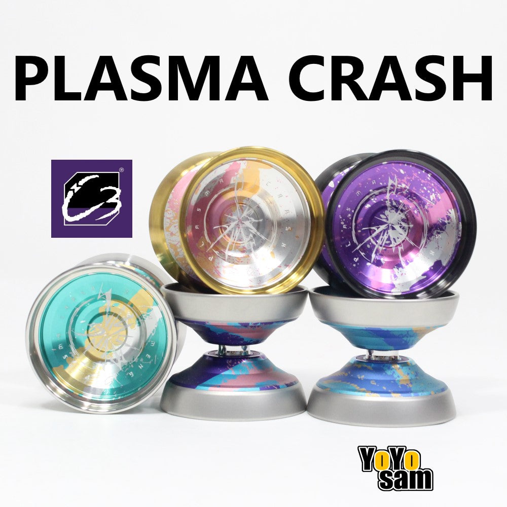 カプレス c3yoyodesign C3yoyodesign Plasma Crash Yo-Yo - Bi-Metal