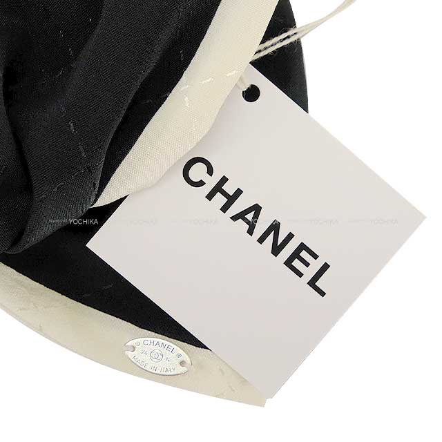 2024年 新作 CHANEL シャネル バレッタ リボン バイカラー ココマーク