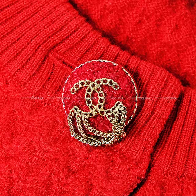 2024年春夏 CHANEL シャネル カーディガン ウェーヴ編み ランダム