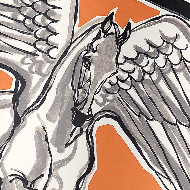 2025年春夏 HERMES エルメス スカーフ カレ90 ペガサスのように自由に