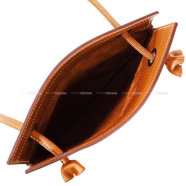 HERMES エルメス ショルダーバッグ アリーヌ ミニ ゴールド