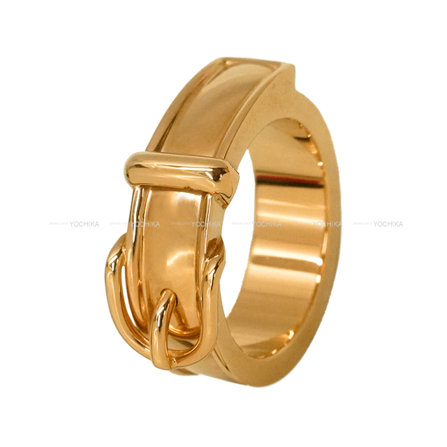 HERMES エルメス スカーフリング サンチュール パーマブラス ゴールド