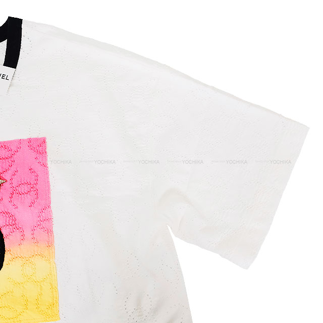 2024年クルーズ CHANEL シャネル 半袖Tシャツ カギ網 No.5 スター