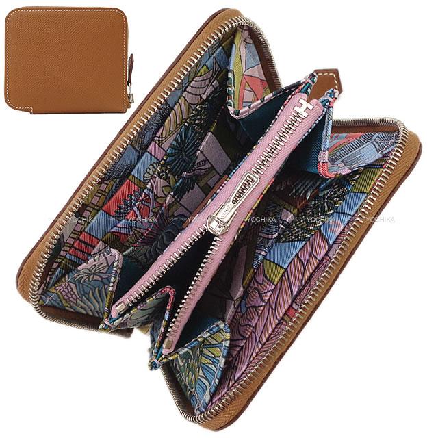 HERMES エルメス アザップ シルクイン コンパクト 財布 