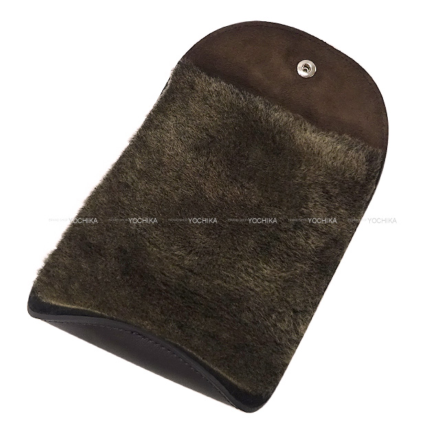 HERMES エルメス セリエボタン シューズポリッシャー 靴磨きグローブ