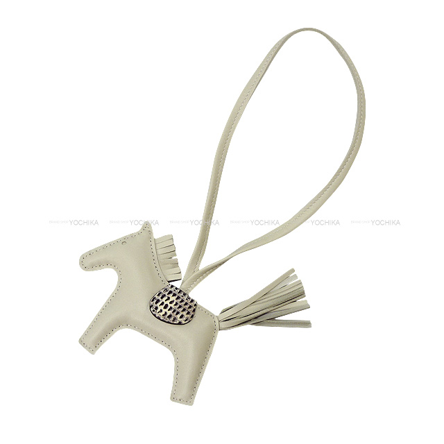 HERMES エルメス バッグチャーム ロデオ PM タッチ クレ/オンブレ