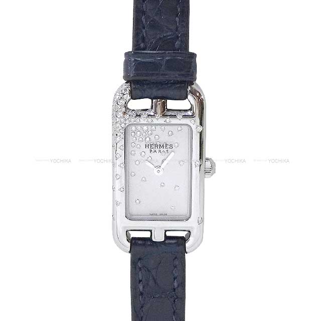 HERMES エルメス 腕時計 レディース ナンタケット PM 29mm ジュテドゥ
