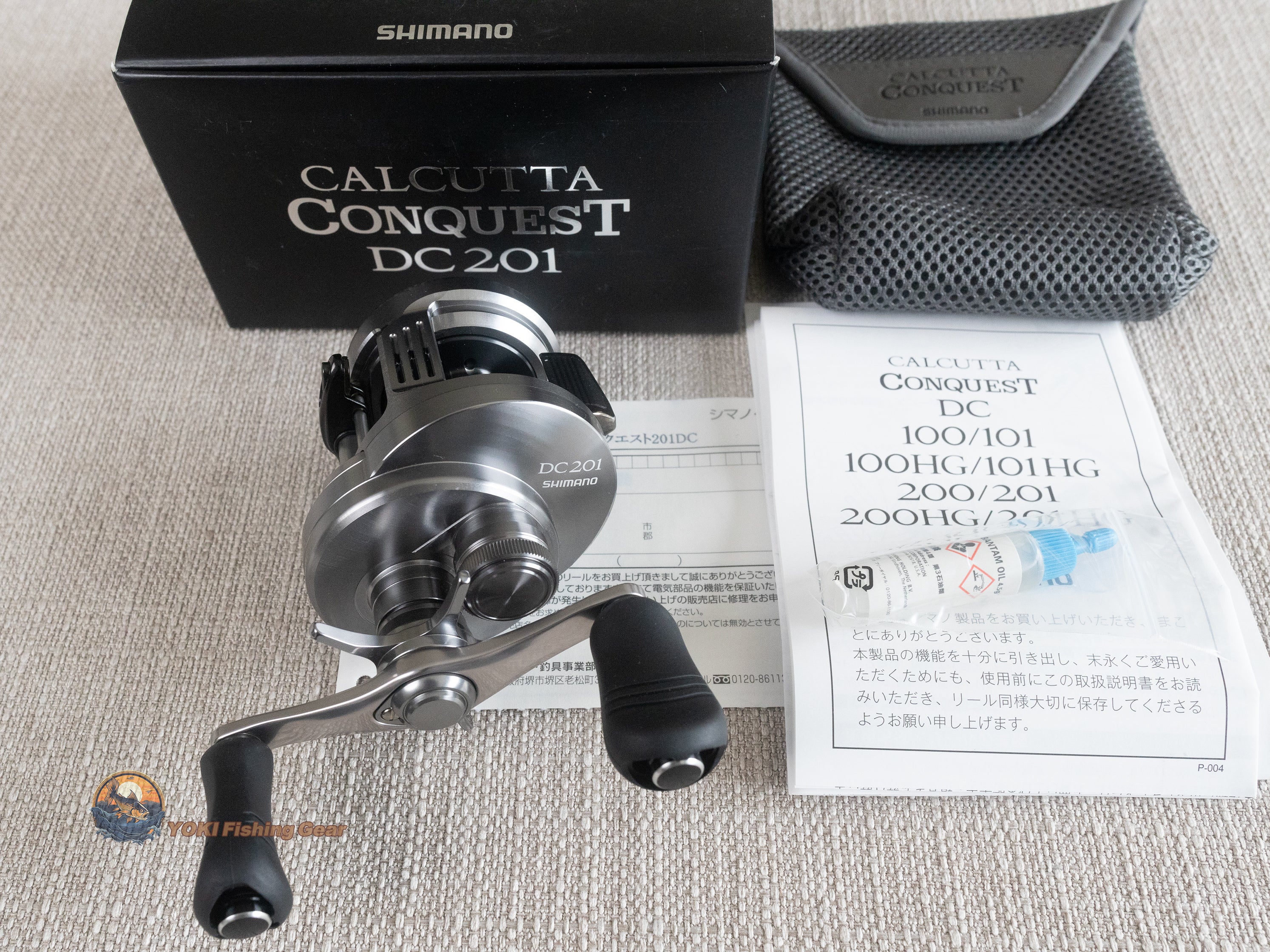 Brand New Shimano 20 CALCUTTA CONQUEST DC 201 LEFT Baitcasting
