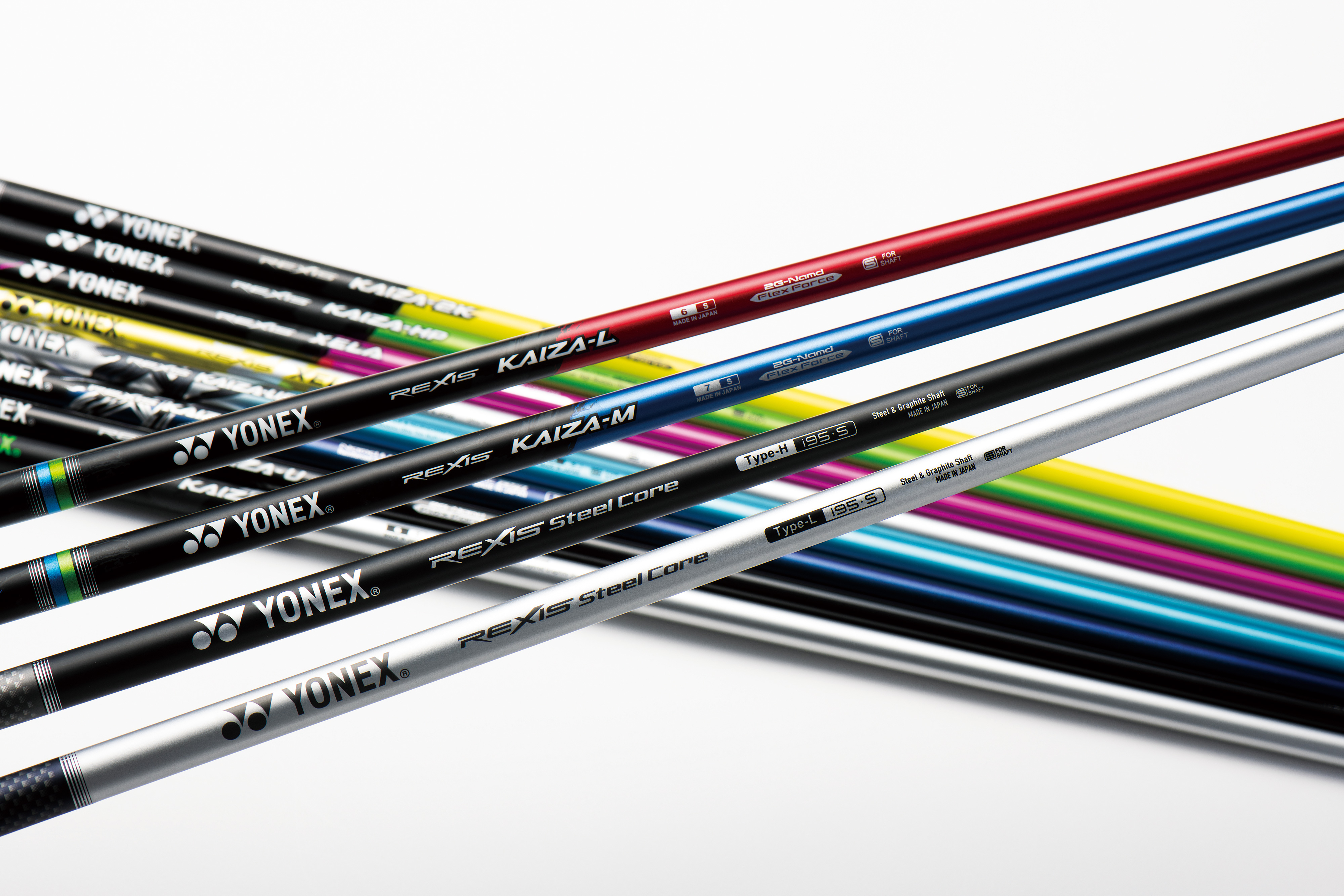 新製品シャフト「REXIS SteelCore Type-L／Type-H」、軽量40g「REXIS