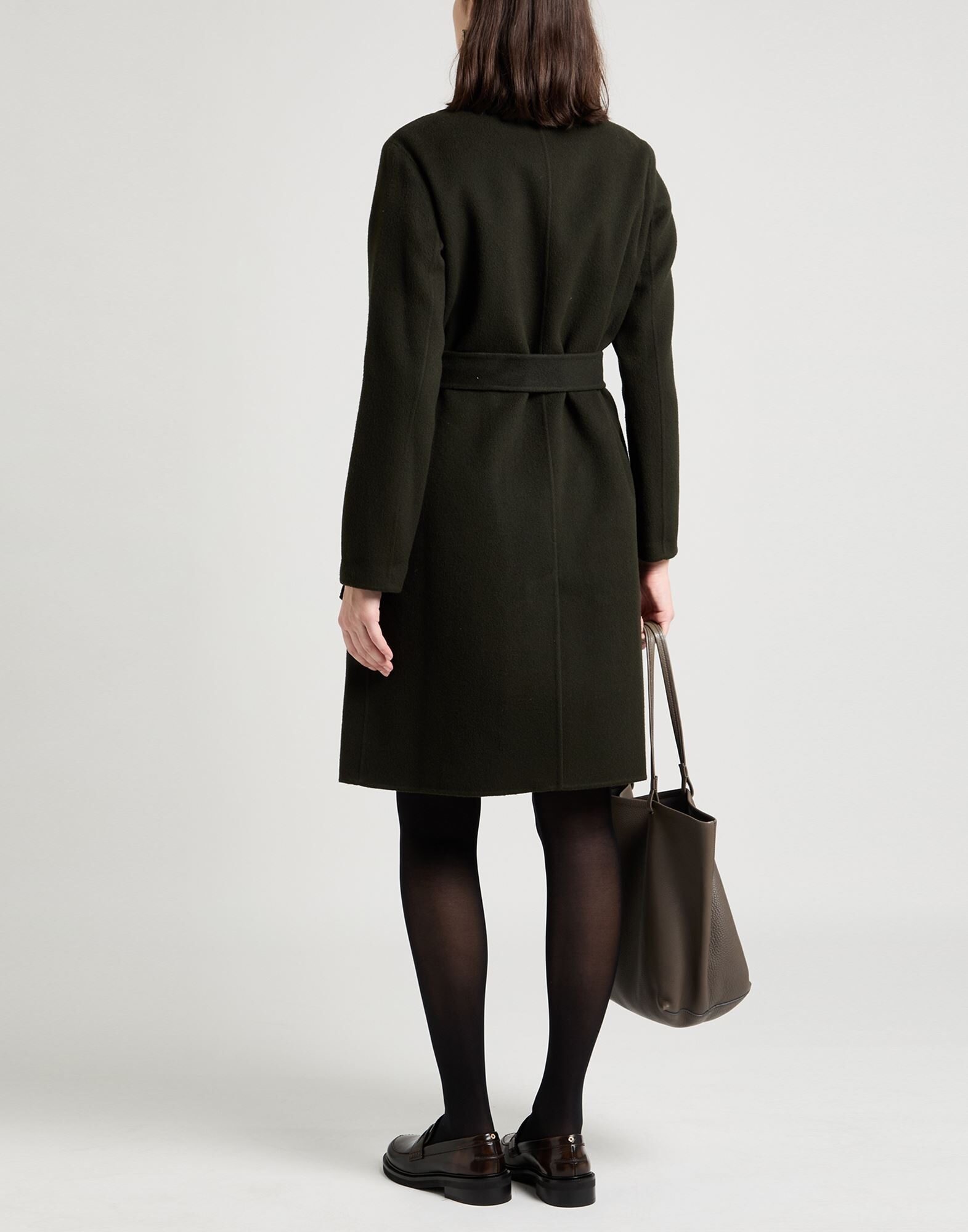 THEORY コート＆ブルゾン | コート ダークグリーン レディース | YOOX