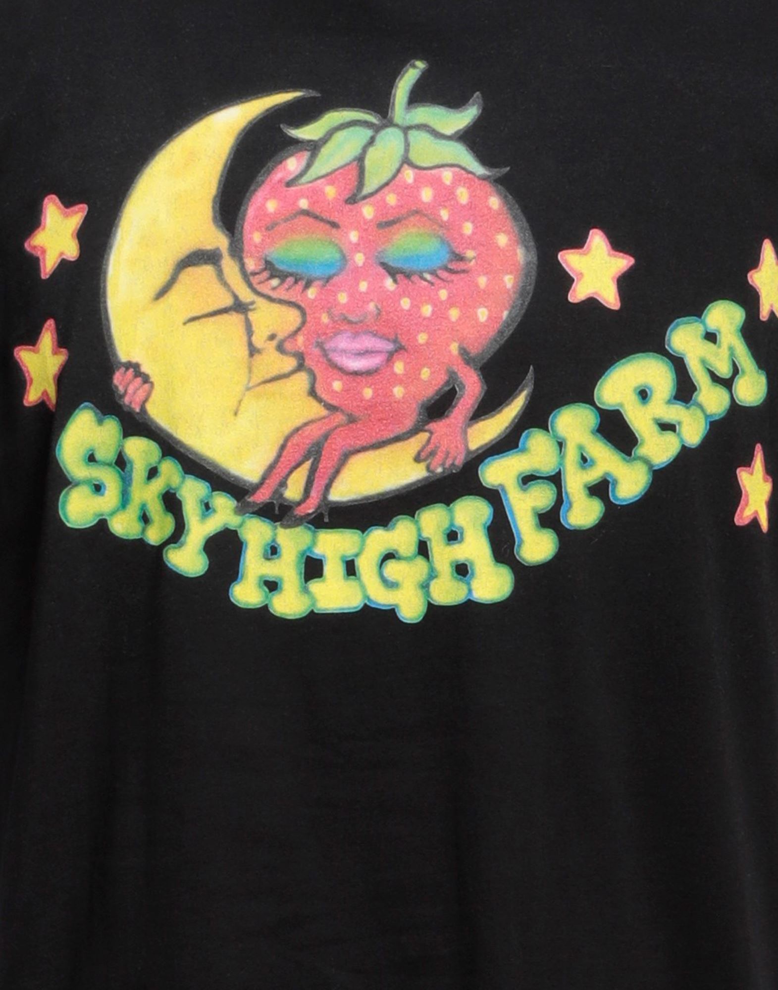 SKY HIGH FARM Tシャツ＆トップス | Tシャツ ブラック メンズ | YOOX