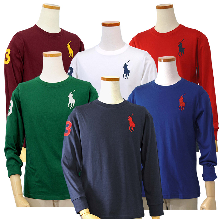 POLO ラルフローレンビッグポニー長袖T シャツ 長袖 Tシャツ ボーイズ