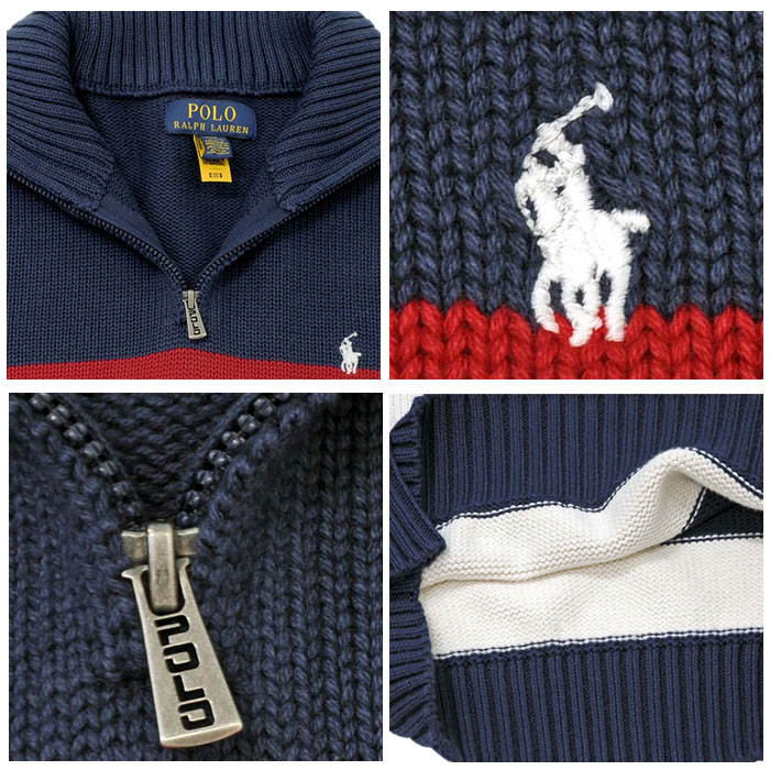 POLO ラルフローレン ハーフジップ セーター