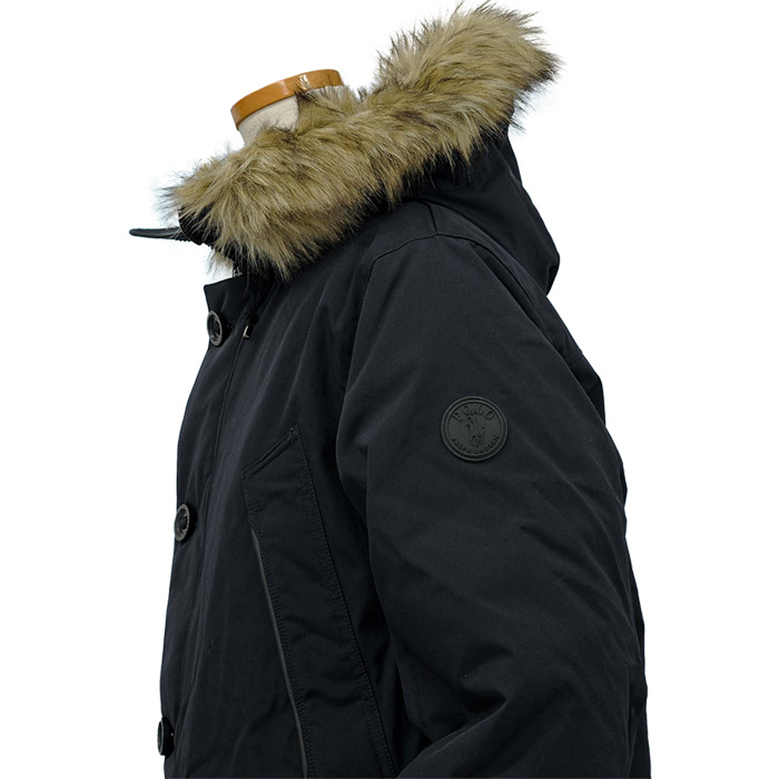 POLO ラルフローレンファーフード付 ダウンコート送料無料 ジャケット