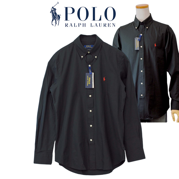 ポロ ラルフローレン メンズブロードクロス ストレッチ長袖シャツ 長袖