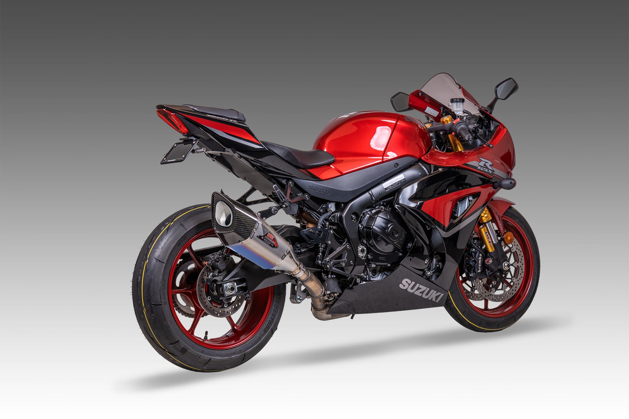 Yoshimura GSX-R1000 2017-25 R-11Sq Stainless Slip-On Exhaust, w