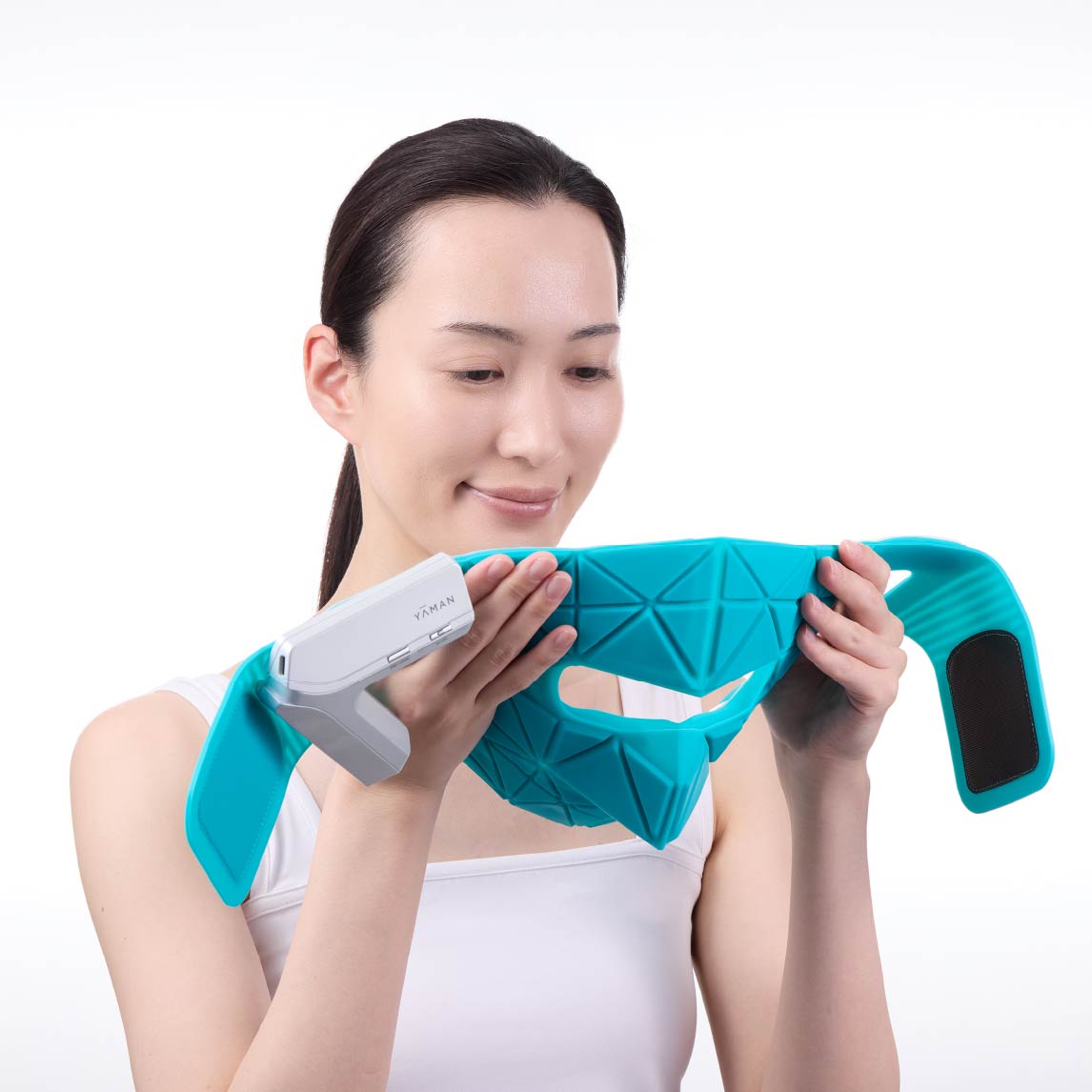 まとって、上がる。全顔リフト。『ブルーグリーンマスク リフト』 | YA