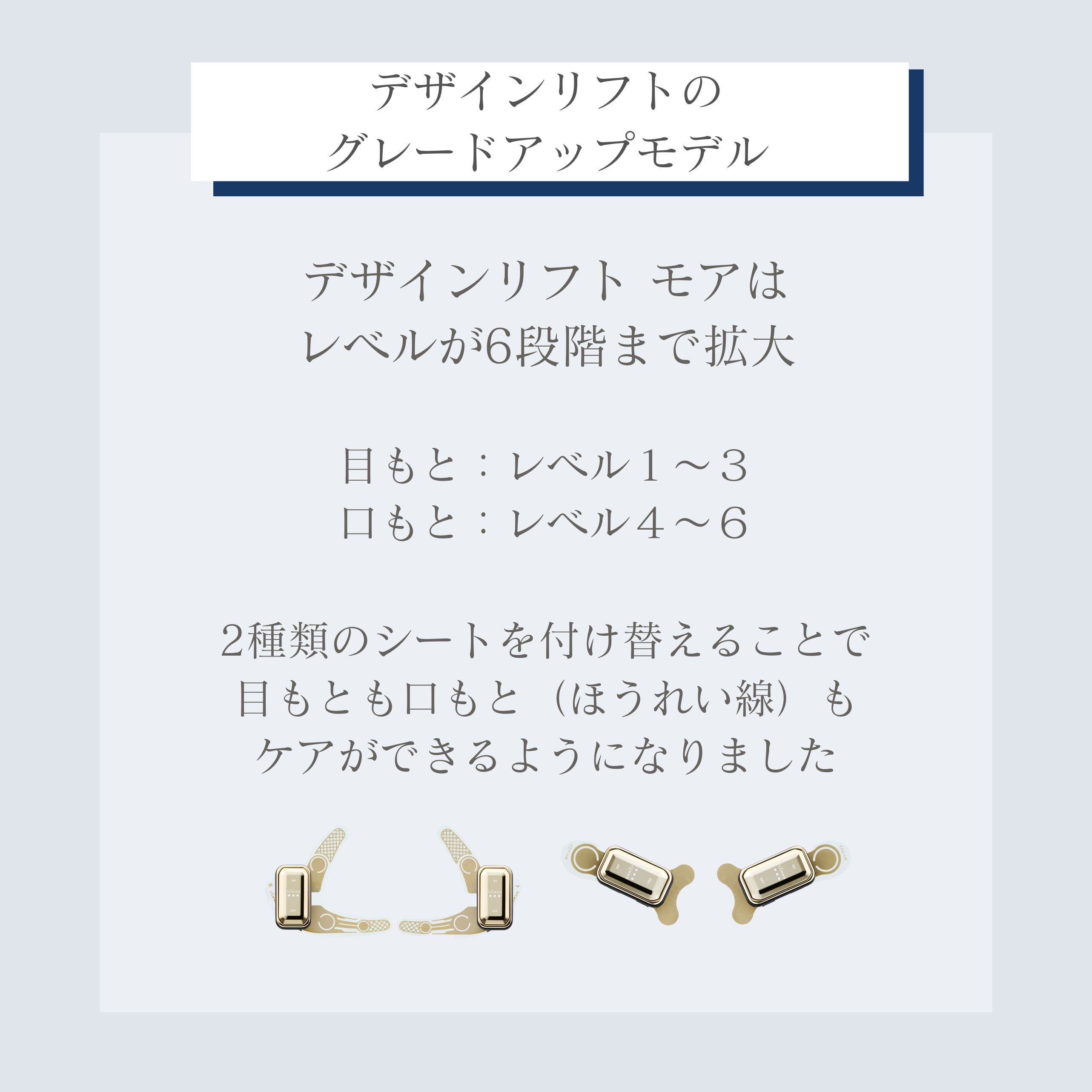 デザインリフトモア目もと＆口もとWケア4か月コース（C1）｜ヤーマン