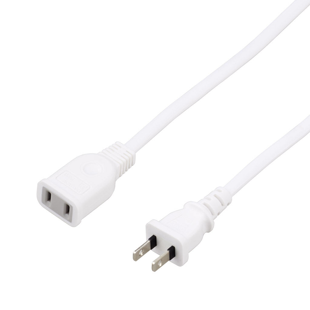 延長コード1個口2mホワイト｜YAZAWA CORPORATION