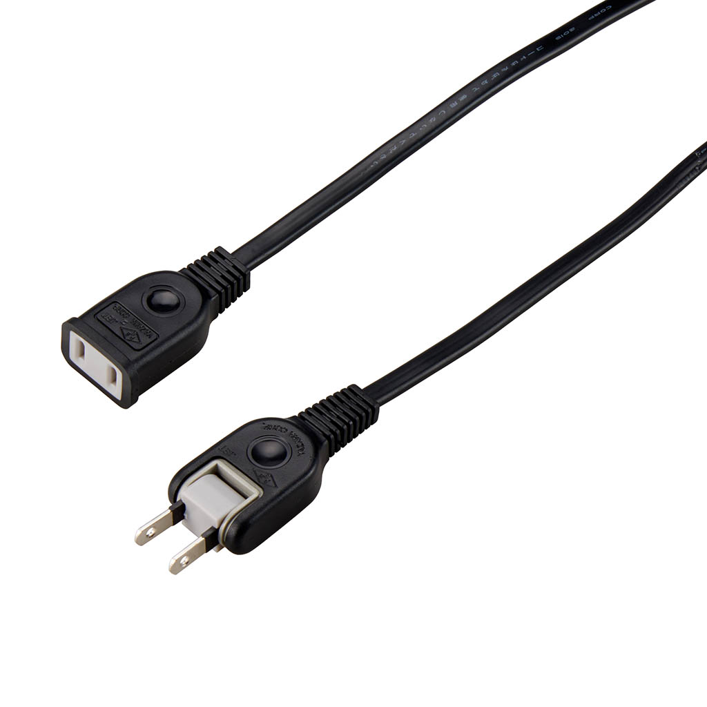 耐トラ付延長コード3m黒1個口｜YAZAWA CORPORATION