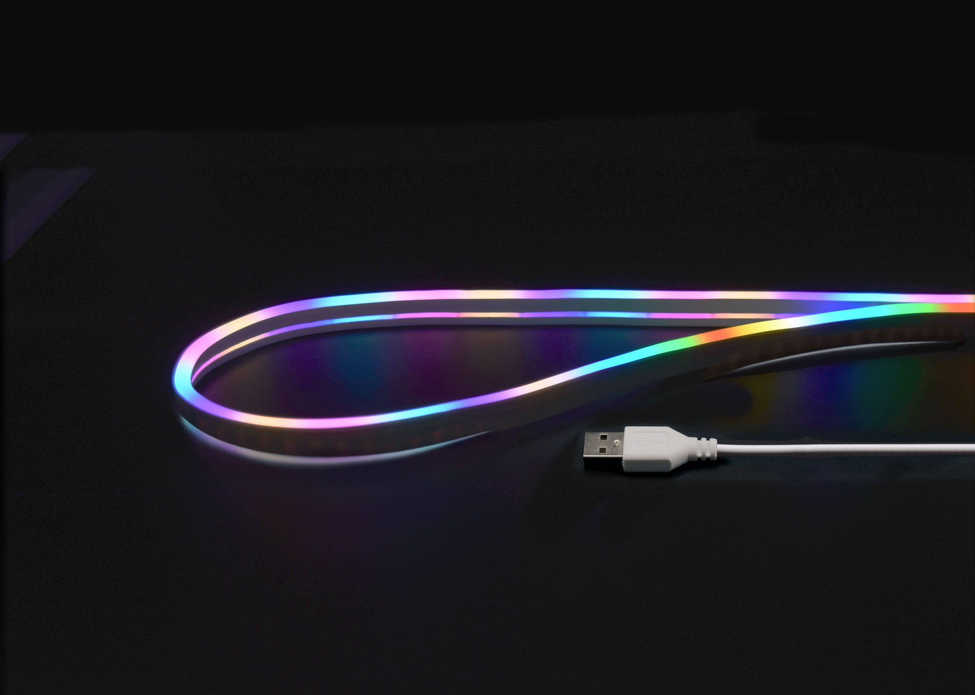 LEDネオンチューブライト レインボー2m｜YAZAWA CORPORATION