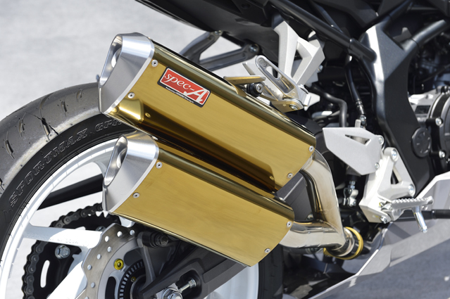 17～25CBR250RR SLIP-ON TWIN TYPE-G | spec-A | ヤマモトレーシング