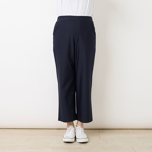 ハイストレッチストレートパンツ(M ネイビー)｜パンツ・スカート｜料理