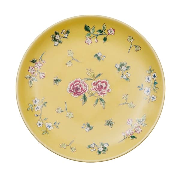 花中華 取皿 イエロー｜皿・プレート｜料理家 栗原はるみ レシピ