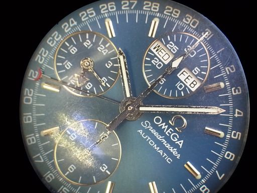 オメガ スピードマスターオートマチック3523.80オーバーホール- 時計
