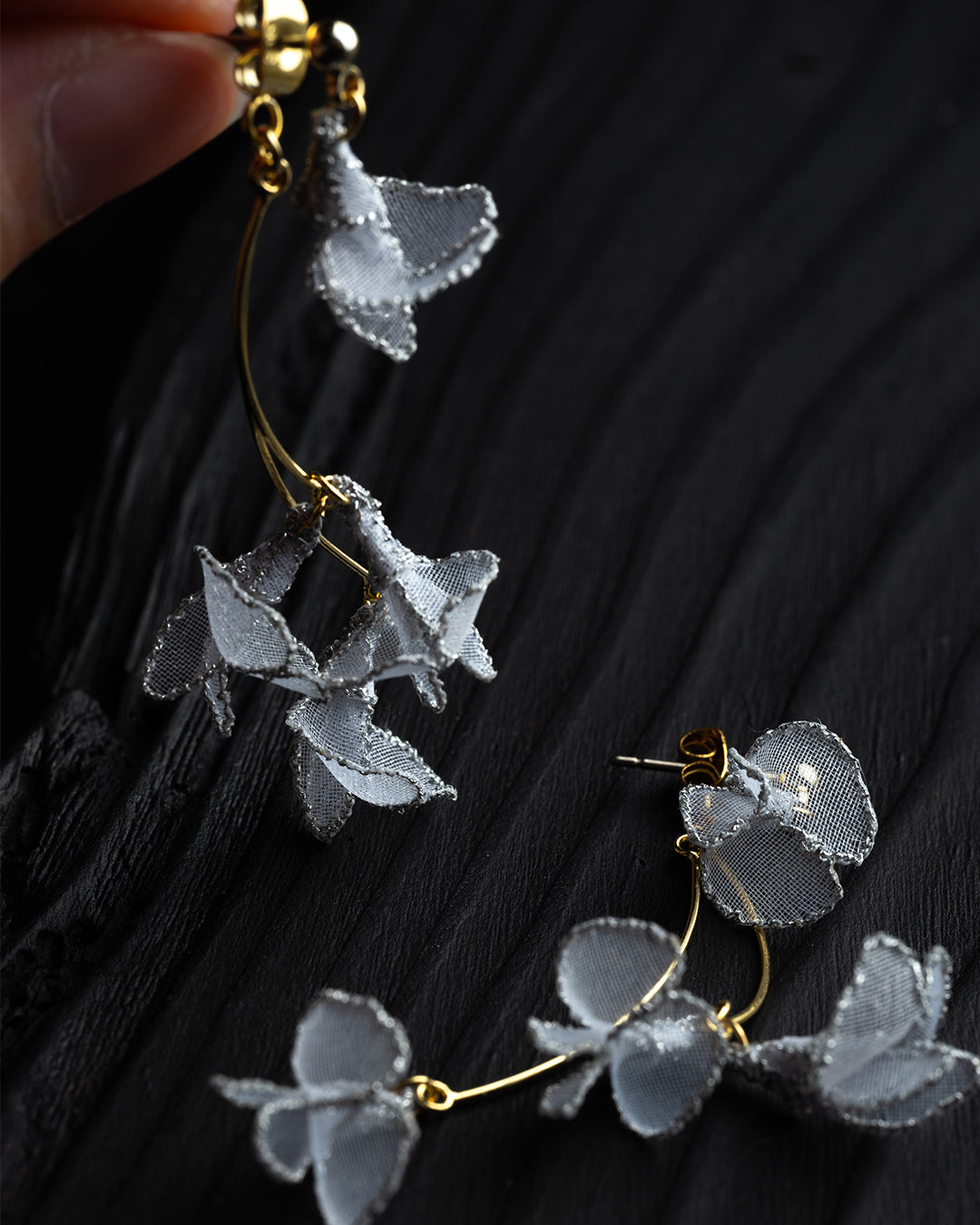 TSURUFUJIBAKAMA pierce/earring Silver – yuki onizuka