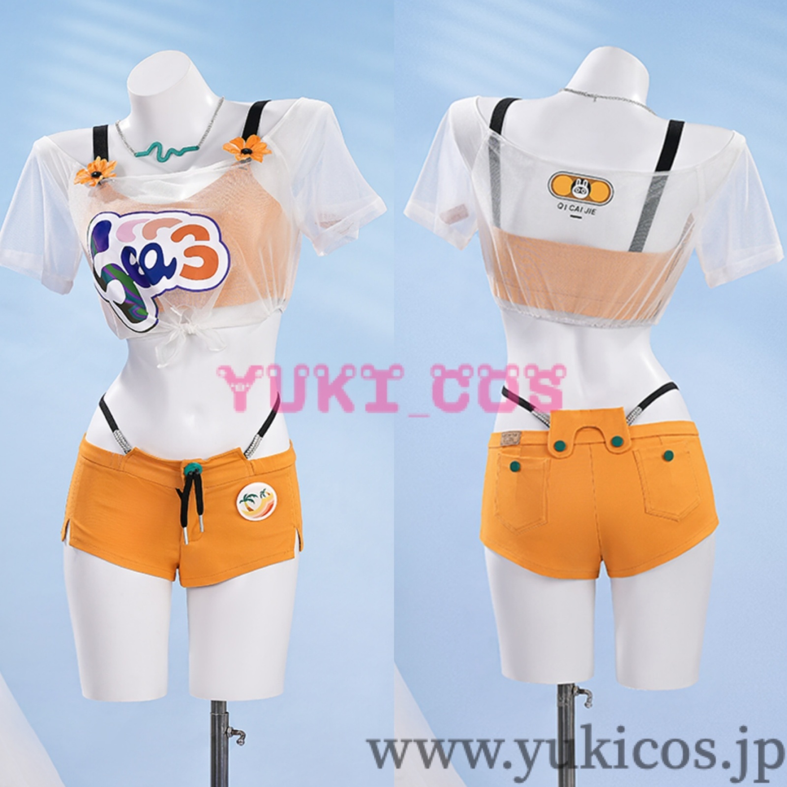 ゼンレスゾーンゼロ ゼンゼロ リン Belle summer skin コスプレ衣装