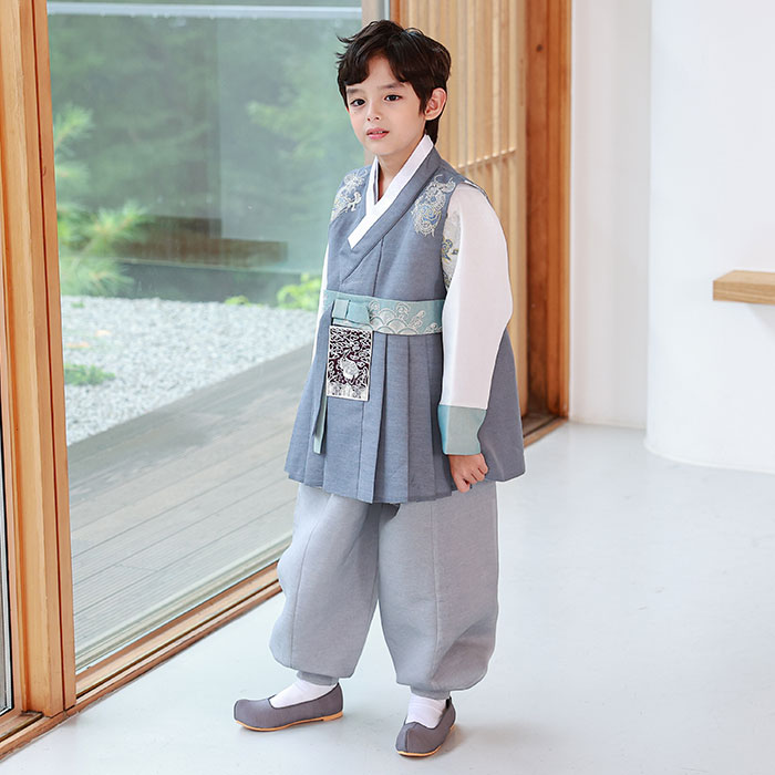 パジチョゴリセットhnグンジュ(身長～85cm 1号サイズ) セット 夢市場