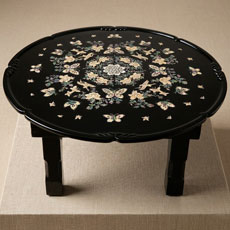 テーブル・お膳丸型韓国飲食店・ディスプレイ用品・室内装飾・夢市場本店