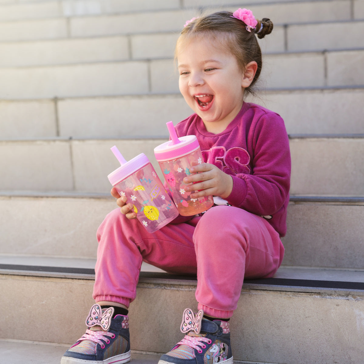Leakproof Kids Tumblers - Sweet Berry and Lemon Zest, 15 oz. – zak.com