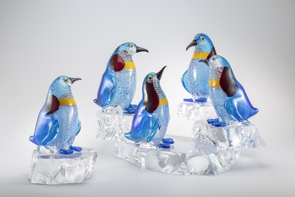 Birds Collection | Murano Glass Sculptures from Venice | ZANETTI