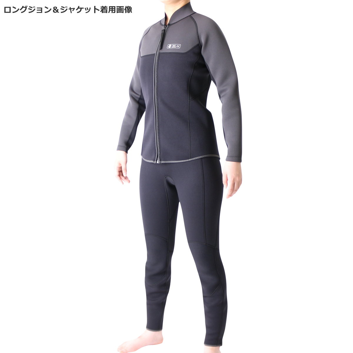 ZEAK(ジーク) パドリスト ウェットスーツ 女性用 ロングジョン