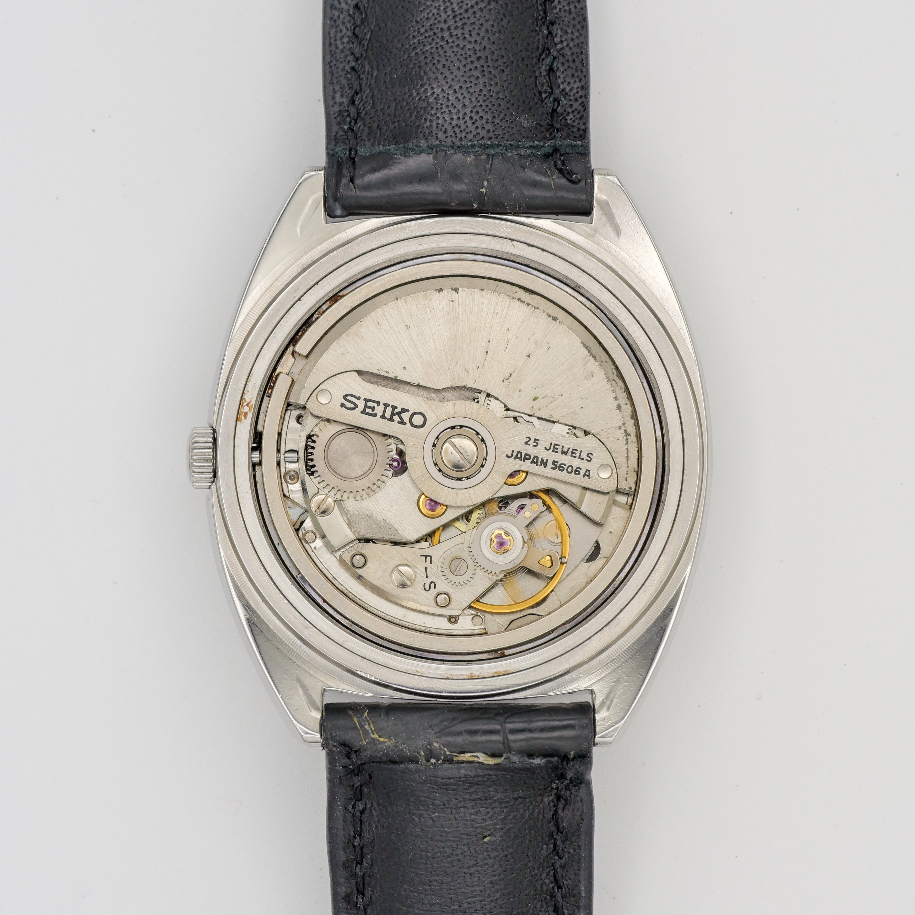 SEIKO LORD MATIC LM 23 JEWELS AUTOMATIC FACETED CRYSTAL REF. 5606