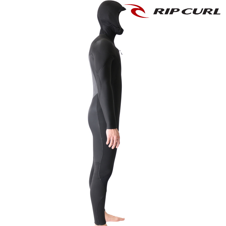 リップカール ウェットスーツ メンズ 5mm / 4mm フード付 チェスト