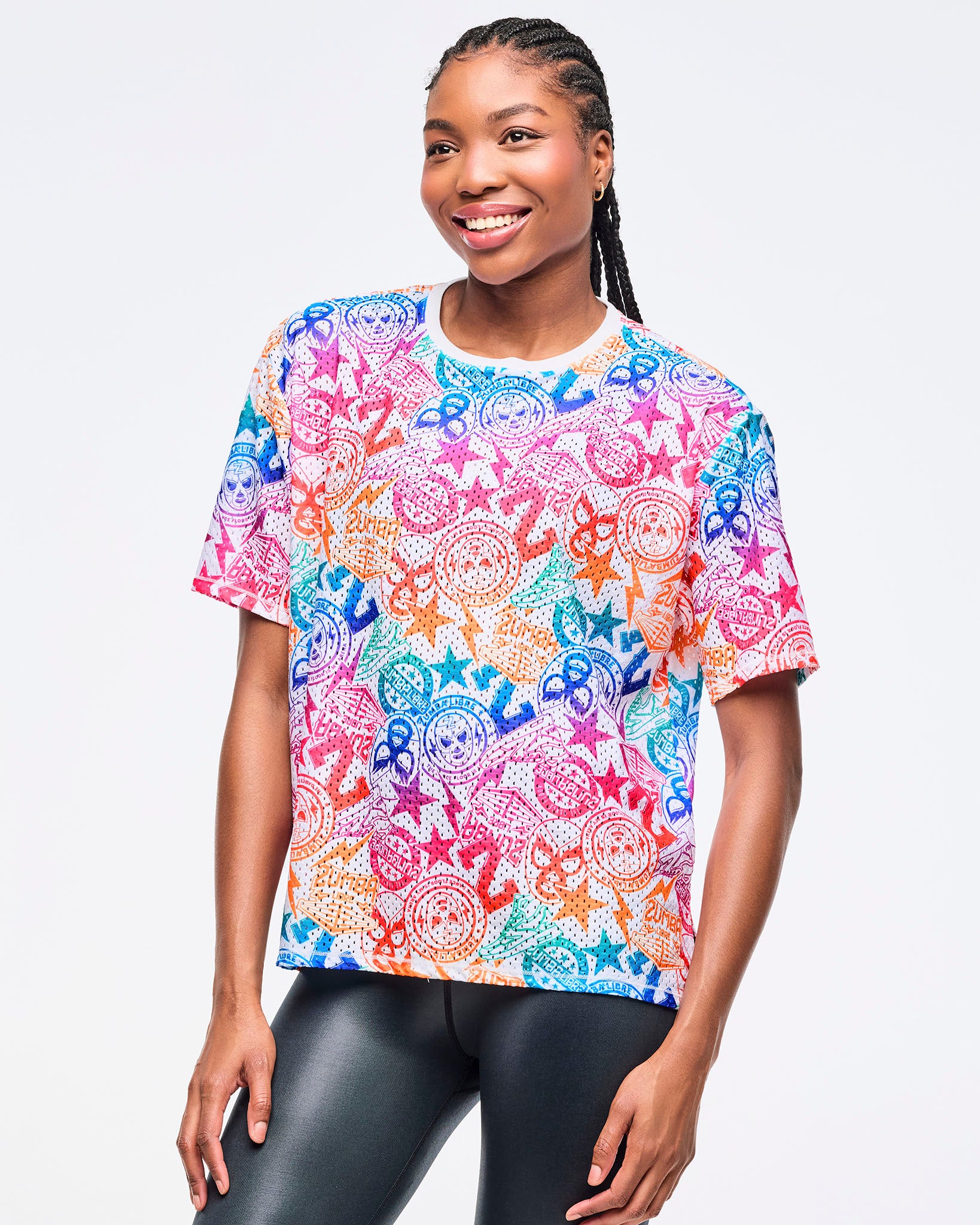 Zumba Libre Boxy Mesh Top With Side Slits – Zumba Wear | STRONG iD