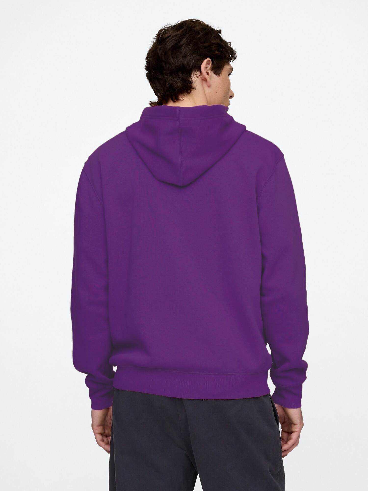 Gap公式オンラインストア | リラックス GAPロゴ ジップアップパーカー