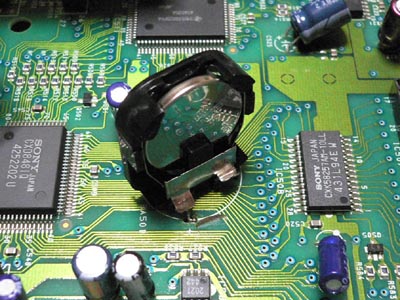 SONY HR-MP5 内蔵電池交換