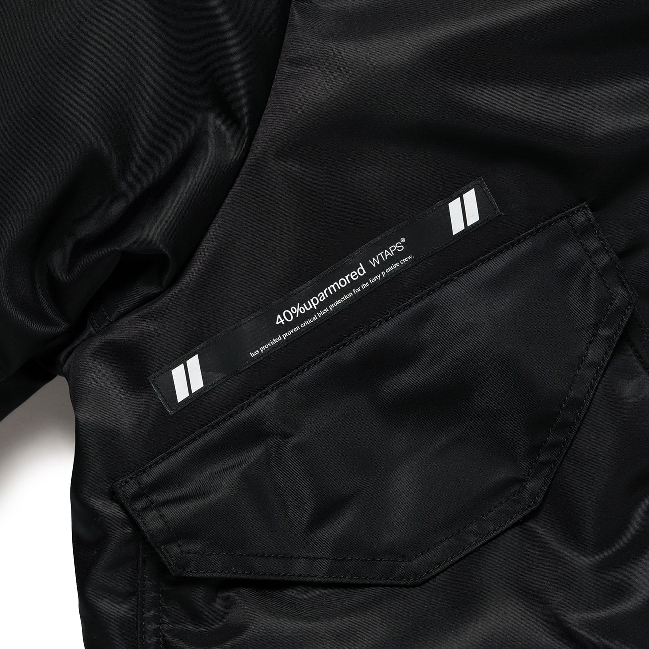 ES / JACKET / NYLON. SATIN. CORDURA® – WTAPS HK